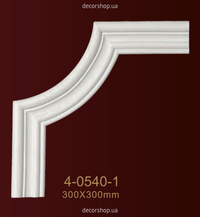 Corner element for moldings Classic Home 4-0540-1