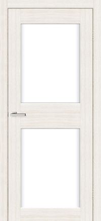 Межкомнатные двери Омис Cortex Gloss 04 дуб bianco triplex молочный