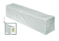 Decorative beam Decowood Modern ED 104 (3m) classic white 17x19
