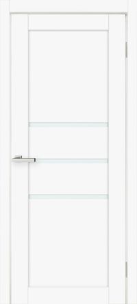 Міжкімнатні двері Оміс Cortex Deco 06 білий silk matt