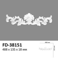 Decorative ornament (panel) Perimeter FD-38151