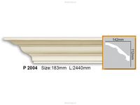 Smooth cornice Gaudi Decor P 2004 (2.44m) Flexi
