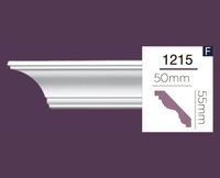 Smooth cornice Home Decor 1215 (2.44m) Flex