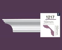 Smooth cornice Home Decor 1217 (2.44m) Flex