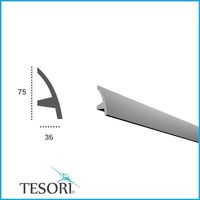 Illuminated cornice Tesori KF 502 (2.00m)