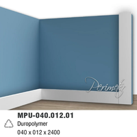 Polyurethane skirting board Perimeter MPU-040.012.01