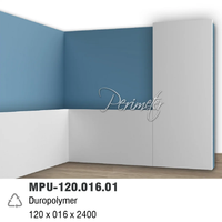 Polyurethane skirting board Perimeter MPU-120.016.01