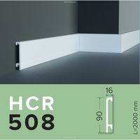Плинтус из полиуретана Grand Decor HCR 508 (2.00м) Flex