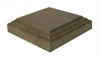 Rosette veneer square oak sherwood, set