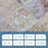 Декоративная ПВХ панель Sticker wall 960*480*4мм (D) SW-00002480