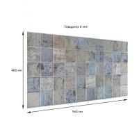 Декоративная ПВХ панель Sticker wall 960*480*4мм (D) SW-00002480