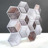 Декоративна плитка ПВХ на самоклейці Sticker wall 3D куби 280х300х5мм SW-00001135