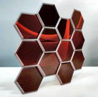 Decorative PVC tile Sticker wall on self-adhesive honeycomb SPP 503 SW-00000667
