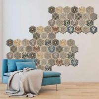 Decorative PVC tile Sticker wall on self-adhesive honeycomb SPP 504 SW-00000673