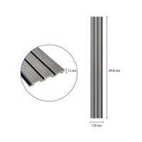 Декоративная стеновая PS рейка Sticker wall 120*2900*12мм (D) SW-00001740