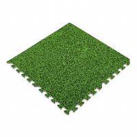 Підлога пазл Sticker wall модульне підлогове покриття зелена трава МР 4 SW-00000153