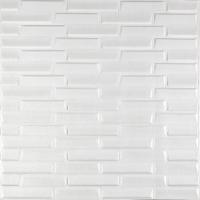Самоклеющиеся 3D панель Sticker wall под кирпич 4д белый Id 31 SW-00000167