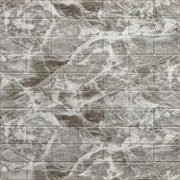 Self-adhesive 3D panel Sticker wall under brick Id 61 Black marble SW-00000036
