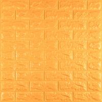 Самоклеющиеся 3D панель Sticker wall под кирпич Id 11 Золотой SW-00000052