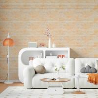 Самоклеющиеся 3D панель Sticker wall под кирпич Id 62 Мрамор бежевый SW-00000032