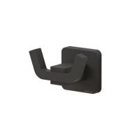 Двойной крючок матовый чёрный MG336 Tekno-tel