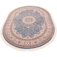 Carpet Esfahan 4878a blue ivory