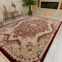 Килим Esfehan AG56A d.red l.beige