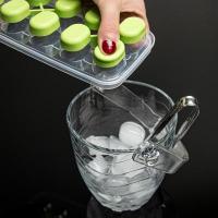 Omak Plastik DecoBella ice tray, green 50862