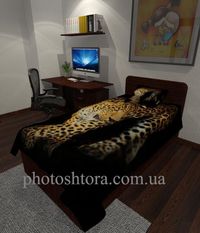 Photo blanket Beautiful jaguar
