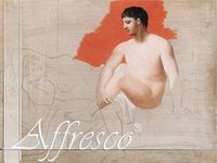 Art Mural Reclining Nude