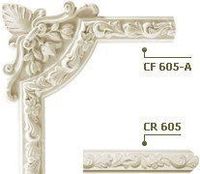 Corner element for moldings Gaudi Decor CF605A