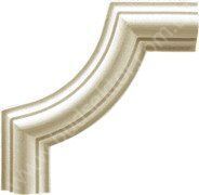 Corner element for moldings Gaudi Decor CF613