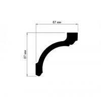 Smooth cornice Gaudi Decor P 962 (2.00m)