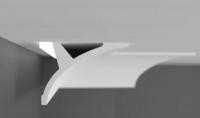 Smooth cornice Gaudi Decor P 963 (2.00m)