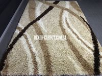 Carpet Gold Shaggy 8952 garlic dbrown