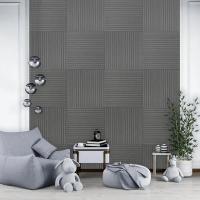 Интерьерные самоклеящиеся панели под кожу Sticker wall 600х600х6мм Темно-серый SW-00003325