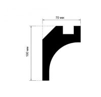 Cornice for backlight Tesori KD 412 (1.15m)