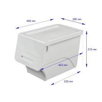 Storage container Sticker wall white 45.5*28.5*31cm SW-00002421