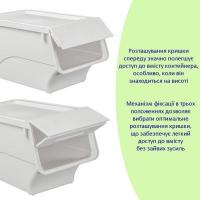 Storage container Sticker wall white 45.5*38*31cm SW-00002420