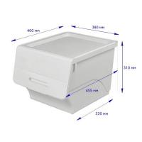 Storage container Sticker wall white 45.5*38*31cm SW-00002420