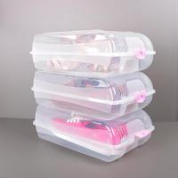 Container for women's shoes Omak Plastik Deco Bella 33x19.5x11 cm, plastic (50816)