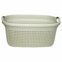 Laundry basket Sakarya Plastik 35l Ivory 8010