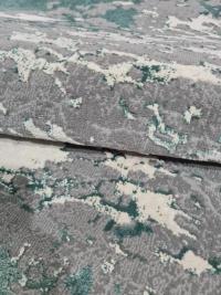Luxury 05917 turquoise grey