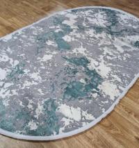 Luxury 05917 turquoise grey