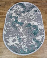 Luxury 05917 turquoise grey