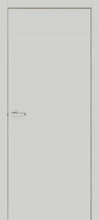 Межкомнатные двери Омис Cortex глухое гладкое 40мм светло-серый silk matt