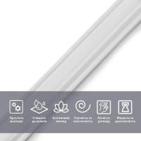 Молдинг Sticker wall 20х3000х8,5 Белый SW-00002673
