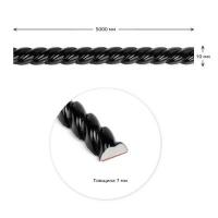 Молдинг Sticker wall 5000х10х7мм Черный SW-00002682