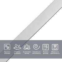 Молдинг Sticker wall 5000х18х1мм Серебряный SW-00002684