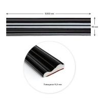 Молдинг Sticker wall 5000х30х9,5 мм Чорний SW-00002676